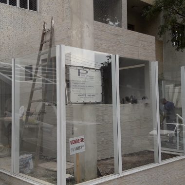 Construção de Guarita Construção de Guarita